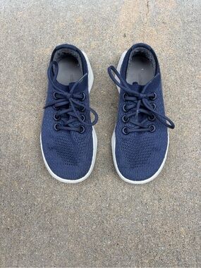 Allbirds Tree Dasher 2 Navy Running Shoes Women’s Size 8.5